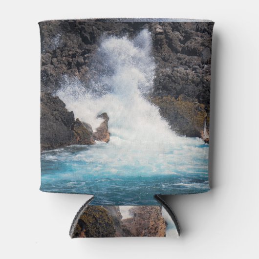 Crashen tegen de rotsen blikjeskoeler (Voorkant)