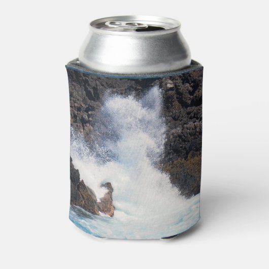 Crashen tegen de rotsen blikjeskoeler (Blikje Achterkant)