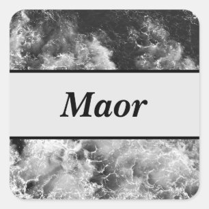 Crashende Marmeren Sticker