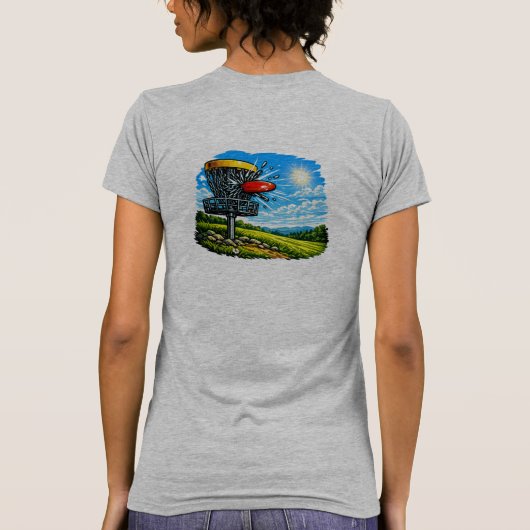 Crashende Schijf T-shirt (Achterkant)