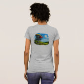 Crashende Schijf T-shirt (Achterkant volledig)