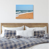 Crashing Beach Waves Seascape Canvas Afdruk (Insitu (Slaapkamer))