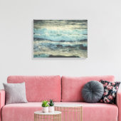 Crashing Ocean Waves Canvas Wrap (Insitu (Woonkamer))