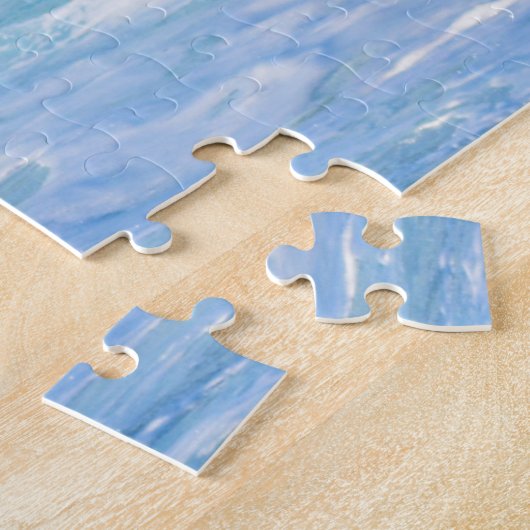 Crashing Ocean Waves in Hawaii - 20x30 inch Legpuzzel (Zijkant)