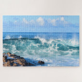 Crashing Ocean Waves in Hawaii - 20x30 inch Legpuzzel (Horizontaal)
