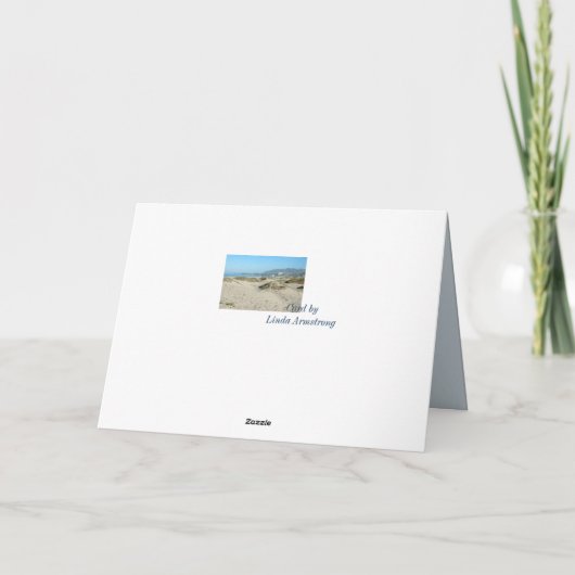 Crashing Surf Pap's Birthday Card Kaart (Achterkant)