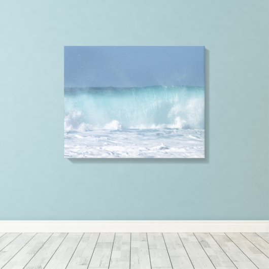 Crashing Wave Canvas Afdruk (Insitu (Houten vloer))