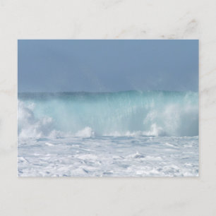 Crashing Wave-foto Feestdagenkaart