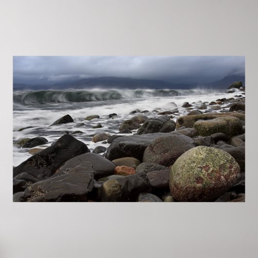 Crashing Wave. Poster door cARTerART (Voorkant)