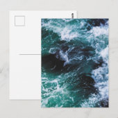 Crashing Waves in de oceaan Briefkaart (Voorkant / Achterkant)