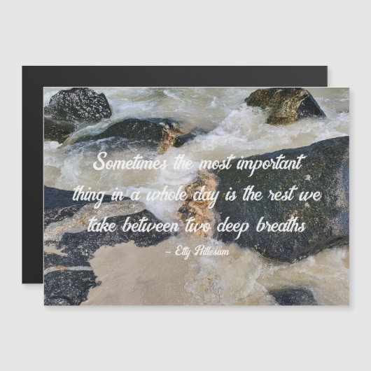 Crashing Waves Magnetische Kaart (Voorkant / Achterkant)