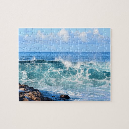 Crashing Waves of Hawaï - 8 x 10 inch Legpuzzel (Horizontaal)