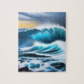 Crashing Waves puzzel Legpuzzel (Verticaal)