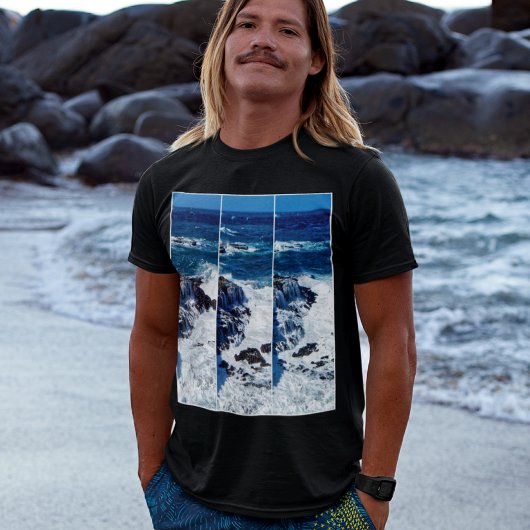Crashing Waves reeks Afbeeldingen T-shirt