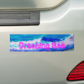 Crashing Zee Bumpersticker (Op auto)