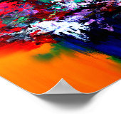 Crashingkleuren Poster (Hoek)