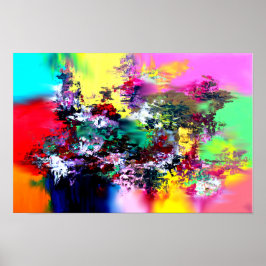 Crashingkleuren Poster