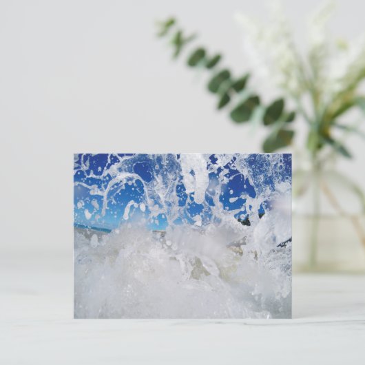 Crashingwater Briefkaart (Staand voorkant)