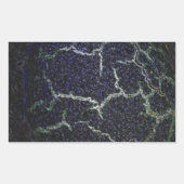 crashshell rechthoekige sticker (Voorkant)