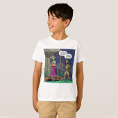 Crashtest Hippie Grappig T-shirt (Voorkant volledig)