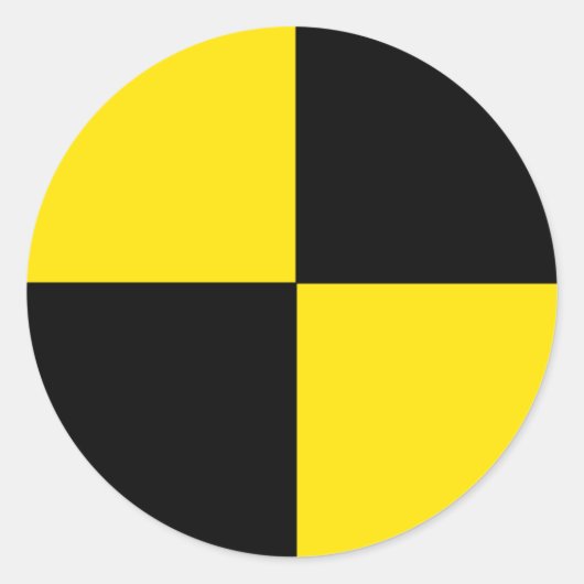 Crashtest Sticker (Voorkant)