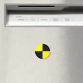 crashtestdummy symbool voor auto-ongeval magneet (Insitu (Vaatwasser))