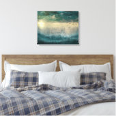 Crashwaves Canvas Afdruk (Insitu (Slaapkamer))