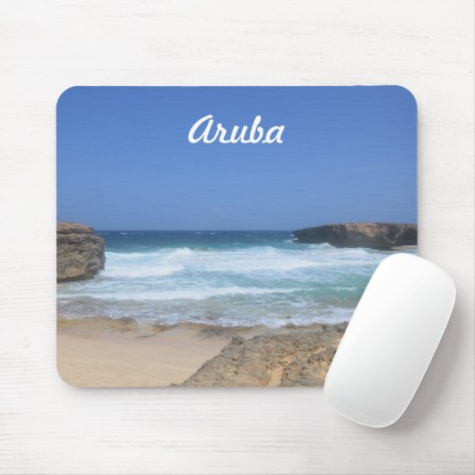 CrashWaves op Boca Keto in Aruba Muismat (Met muis)