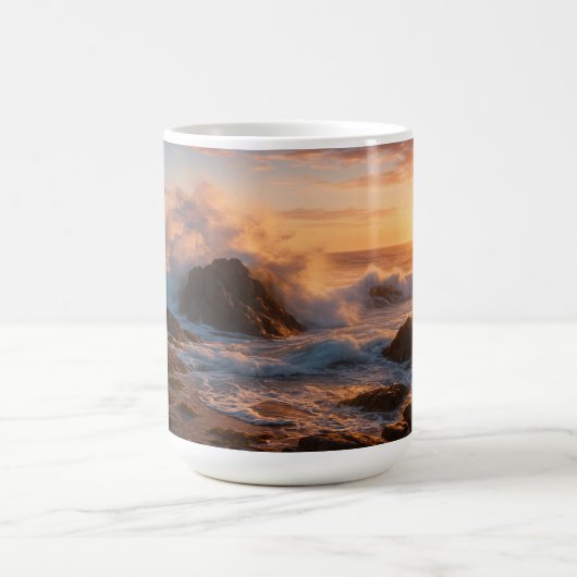 CrashWaves op Sunset Koffiemok (Center)