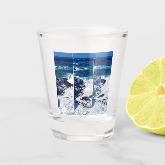 CrashWaves reeks Afbeeldingen Shot Glas (Voorkant)