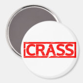 Crass Stamp Magneet (Voorkant / Achterkant)