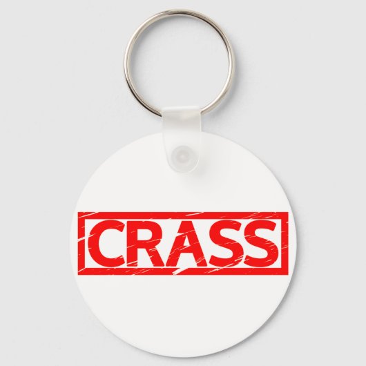 Crass Stamp Sleutelhanger (Voorkant)