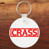 Crass Stamp Sleutelhanger (Achterkant)