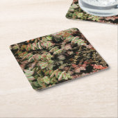 Crassula perforata kartonnen onderzetters (Schuin)