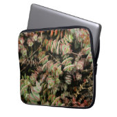 Crassula perforata laptop sleeve (Voorkant Links)