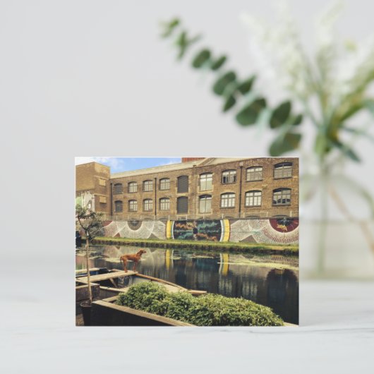 Crate Brewery Canal Side Lea Briefkaart (Staand voorkant)