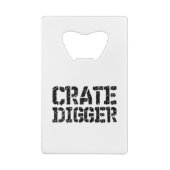 Crate Digger Creditkaart Flessenopener (Achterkant)