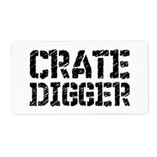 Crate Digger Etiket