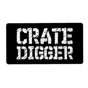 Crate Digger Etiket