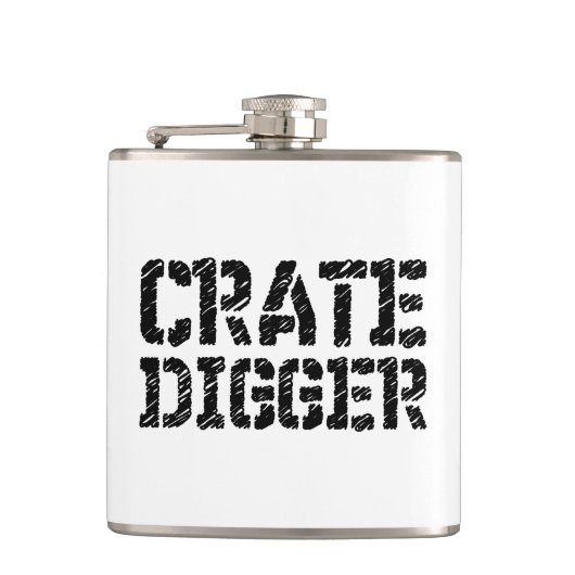 Crate Digger Heupfles (Voorkant)
