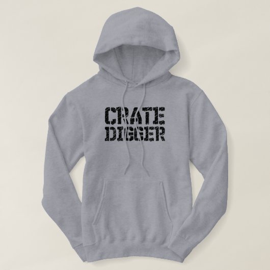 Crate Digger Hoodie (Design voorkant)