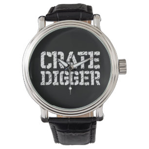 Crate Digger Horloge