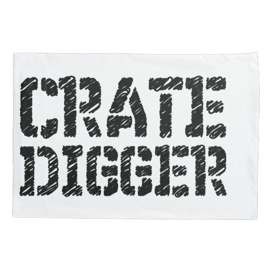 Crate Digger Kussensloop (Achterkant)