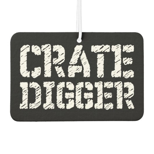 Crate Digger Luchtverfrisser (Voorkant)