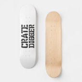 Crate Digger Persoonlijk Skateboard (Voorkant)