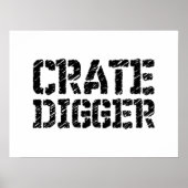 Crate Digger Poster (Voorkant)
