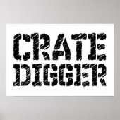 Crate Digger Poster (Voorkant)