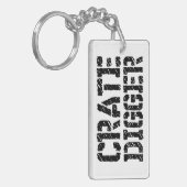 Crate Digger Sleutelhanger (Voorkant Links)