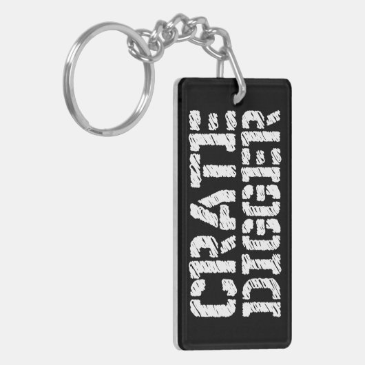 Crate Digger Sleutelhanger (Voorkant Links)