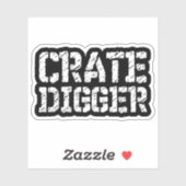 Crate Digger Sticker (Vel)